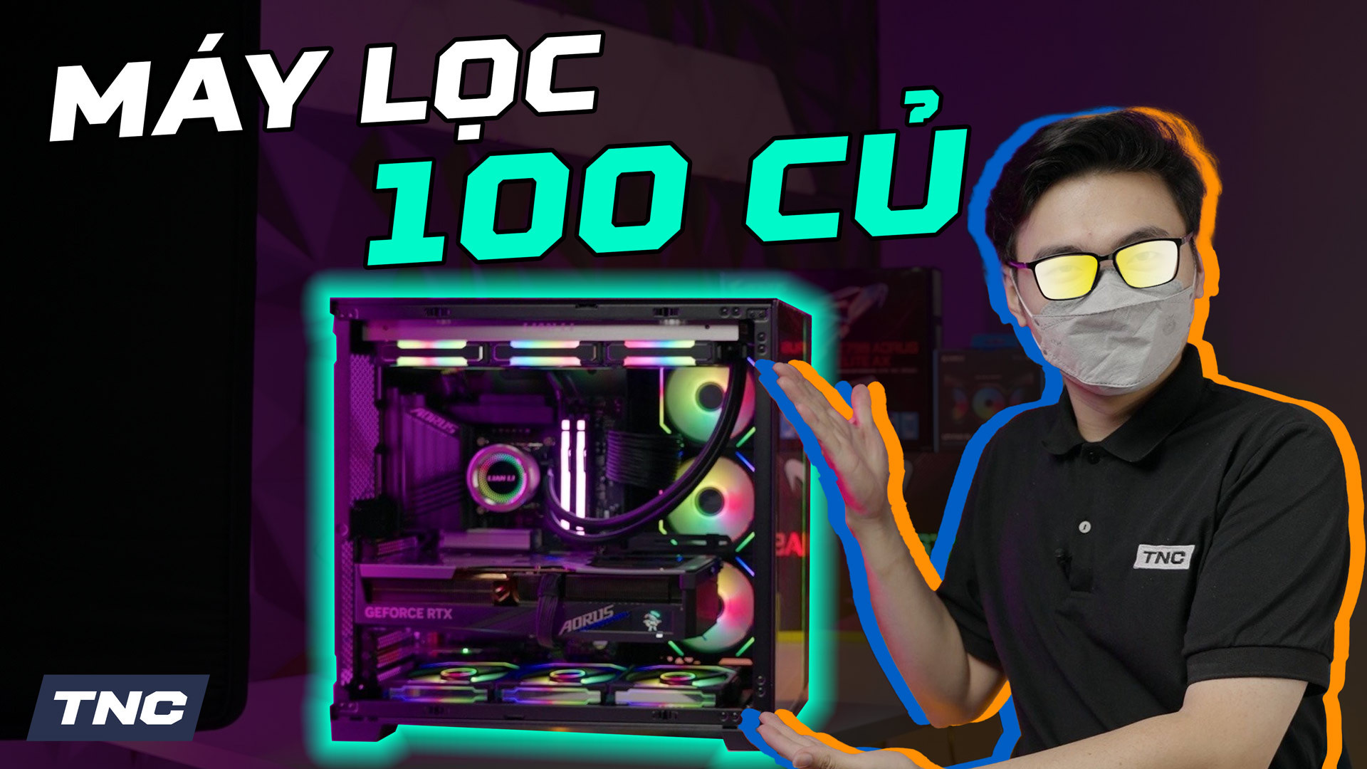 Review máy lọc "không khí" 100 củ 