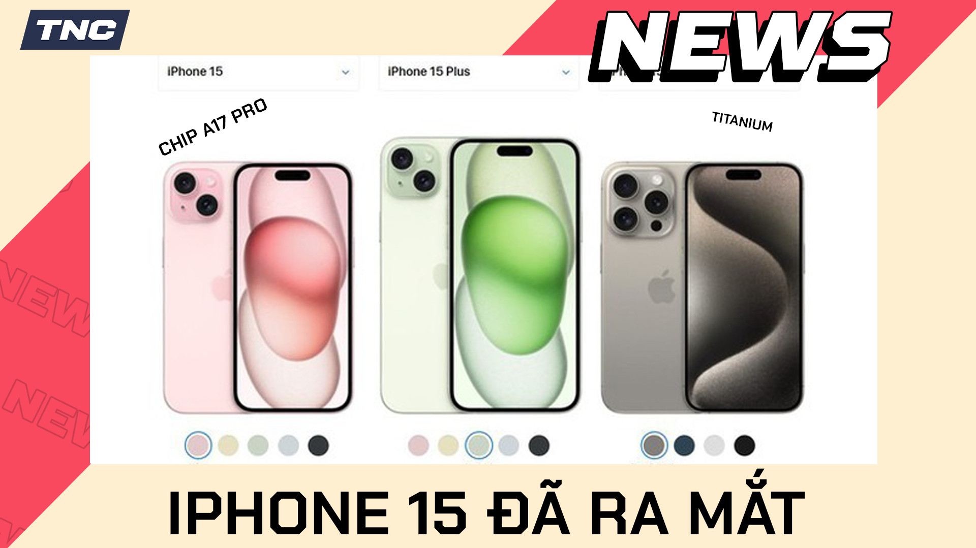 Iphone 15 chính thức trình làng