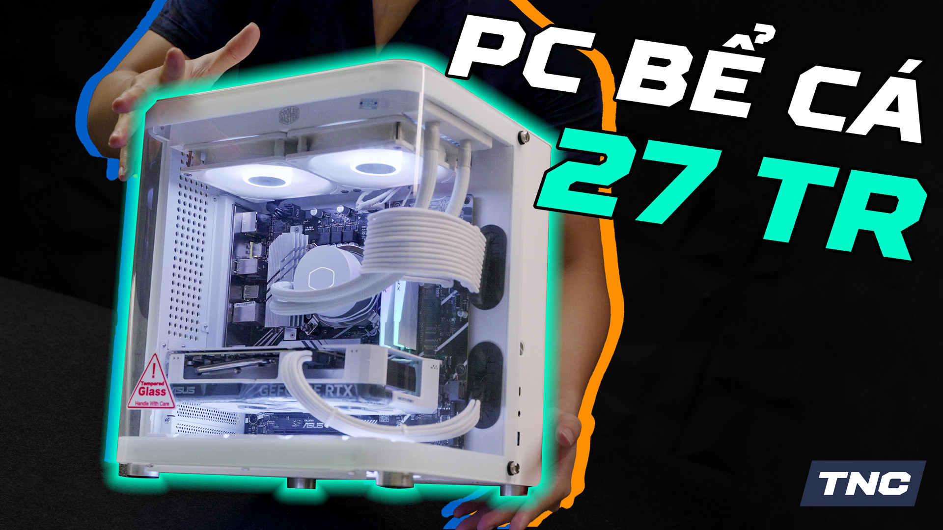 Build PC Bể Cá 27 triệu "Siêu Trong Trắng"