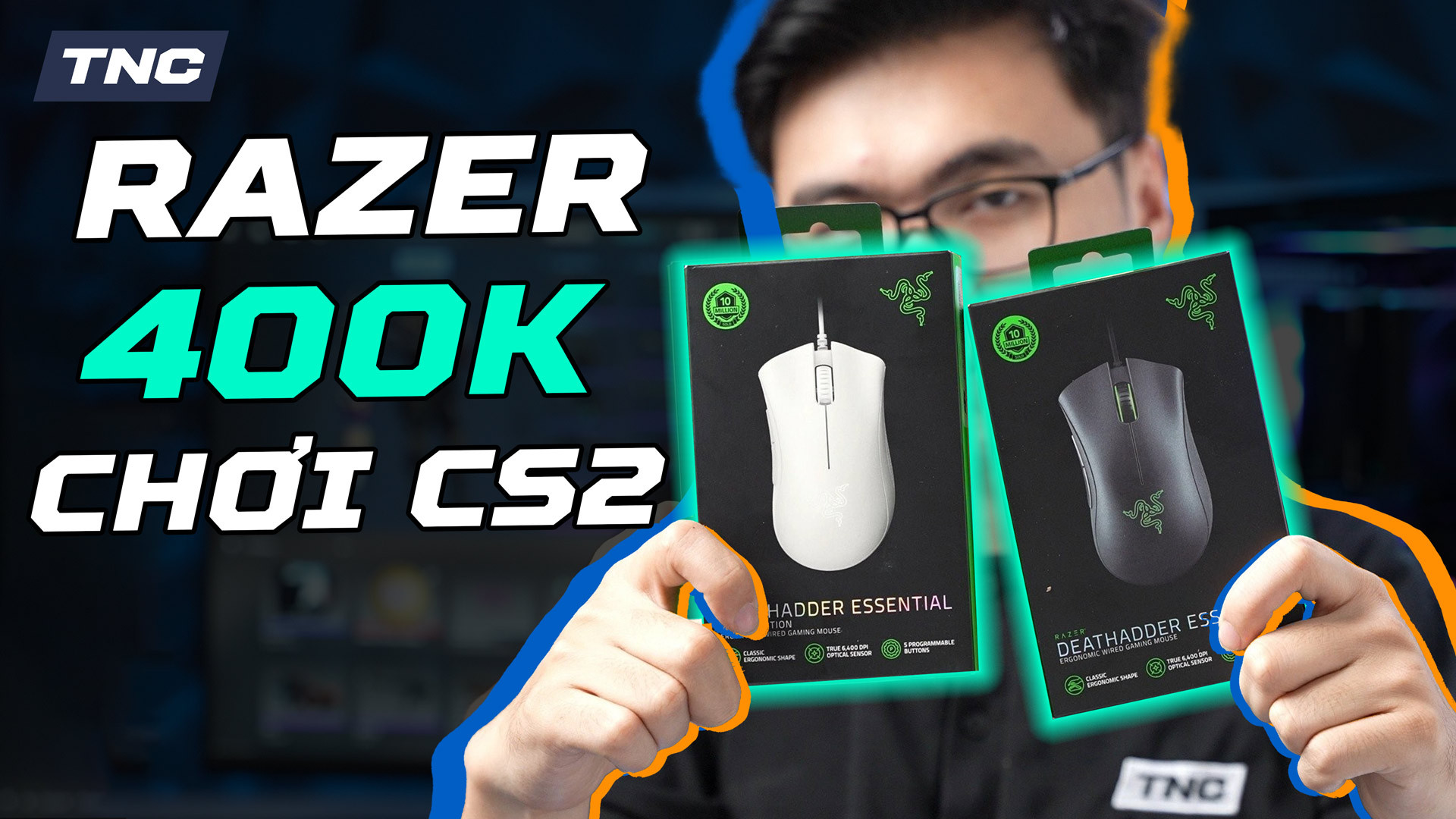 Hơn 400K có ngay chuột Gaming Razer DeathAdder Essential chơi tốt cho CS2