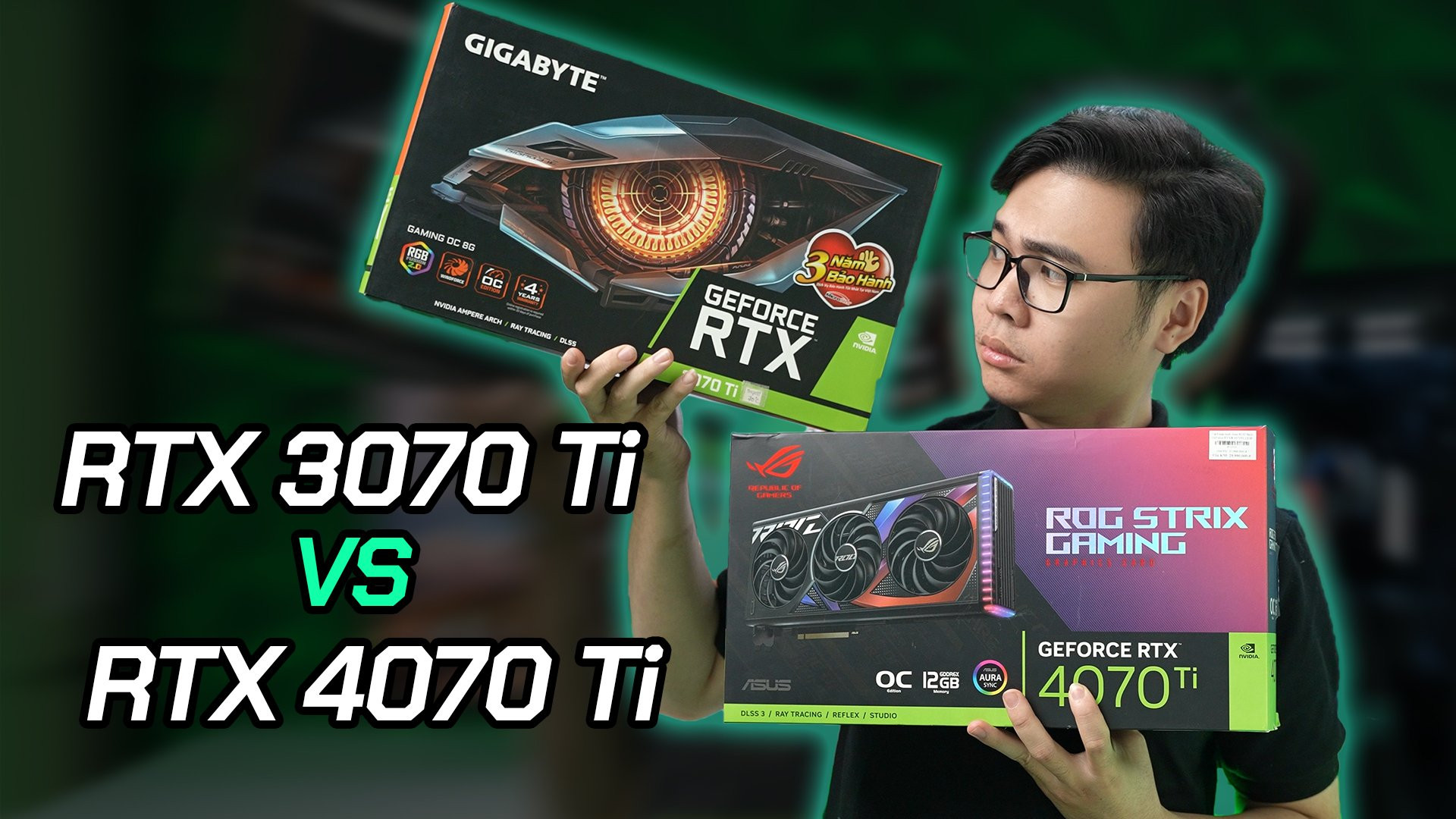 So sánh hiệu năng của RTX 3070Ti với RTX 4070Ti