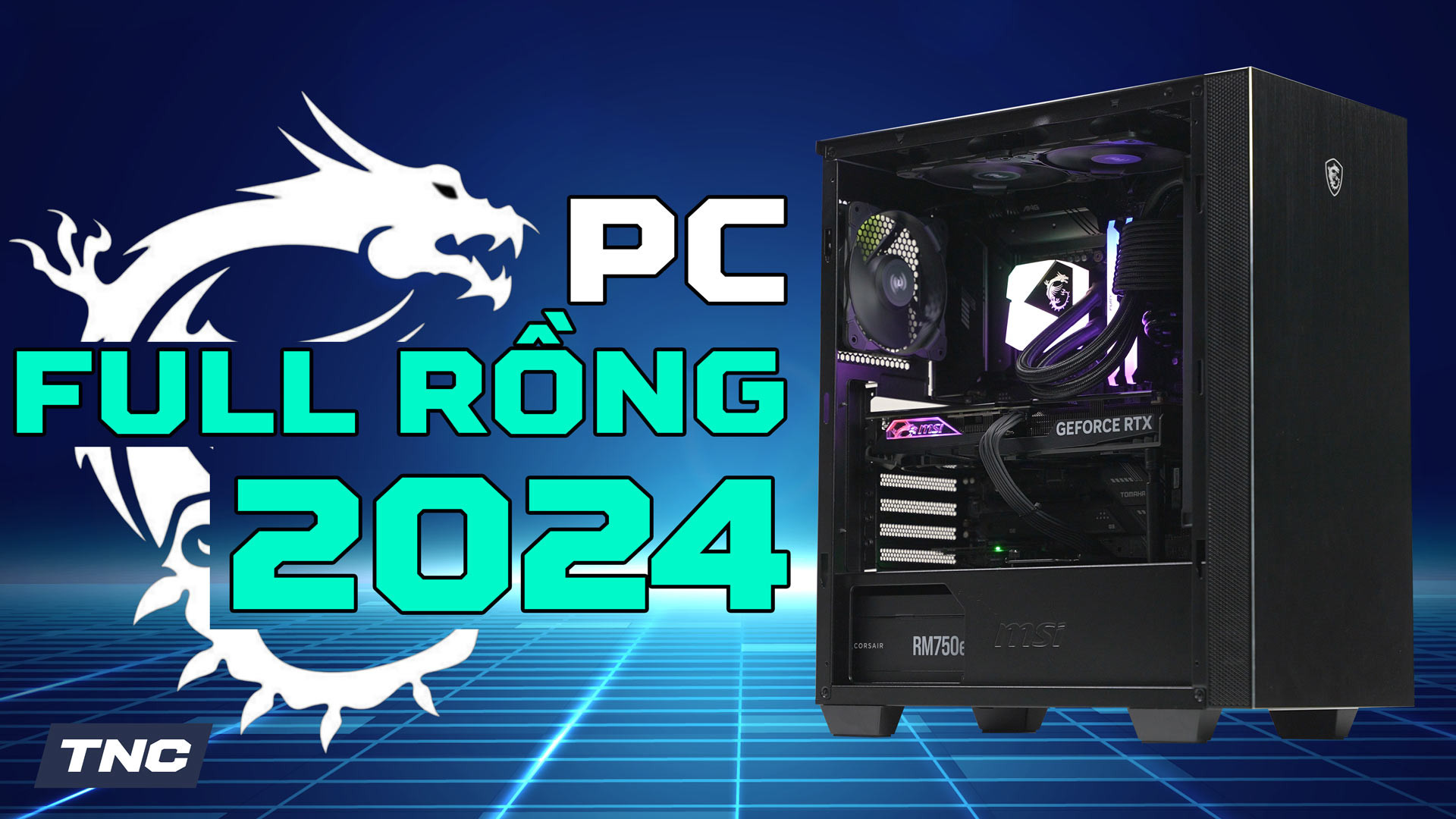  2024 thử Build PC Gaming 4x Triệu theo phong cách Rồng