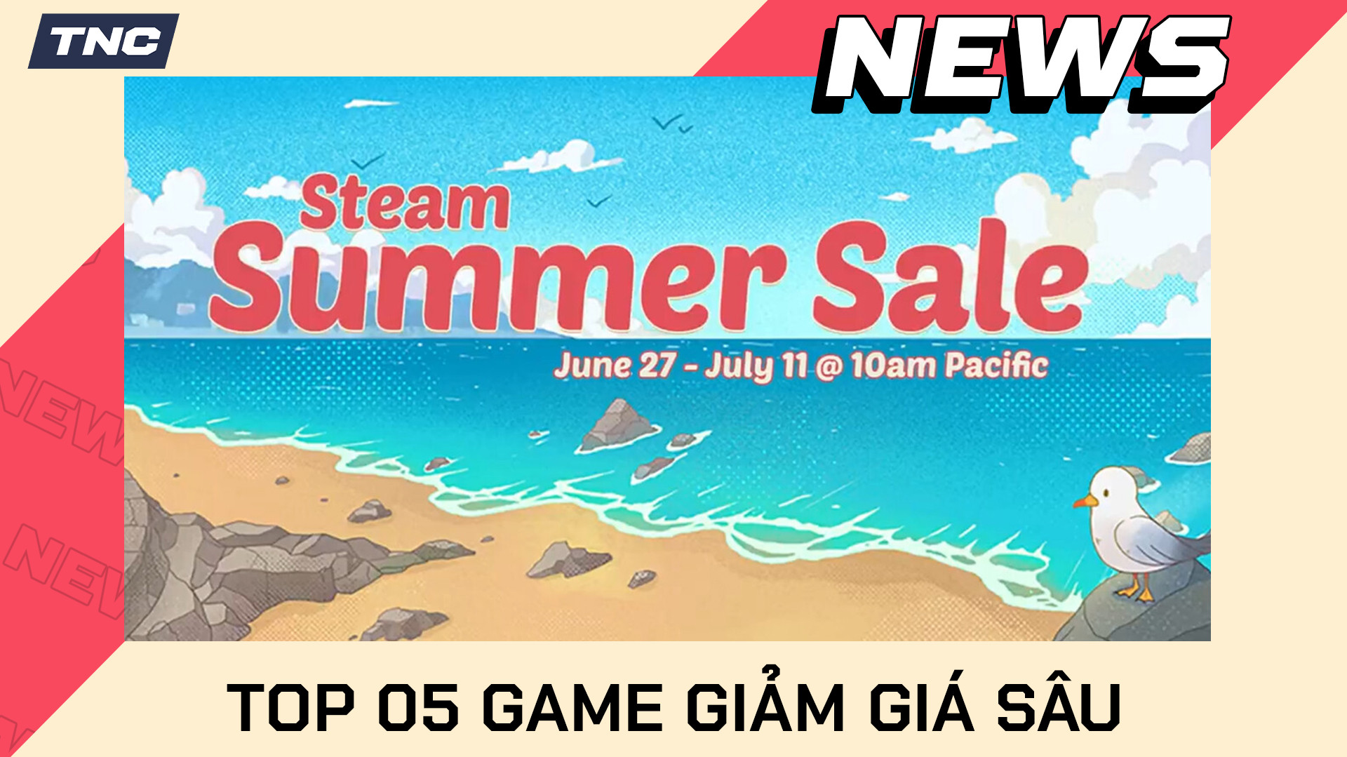 Top 05 Deal Hot Steam Summer Sale 2024