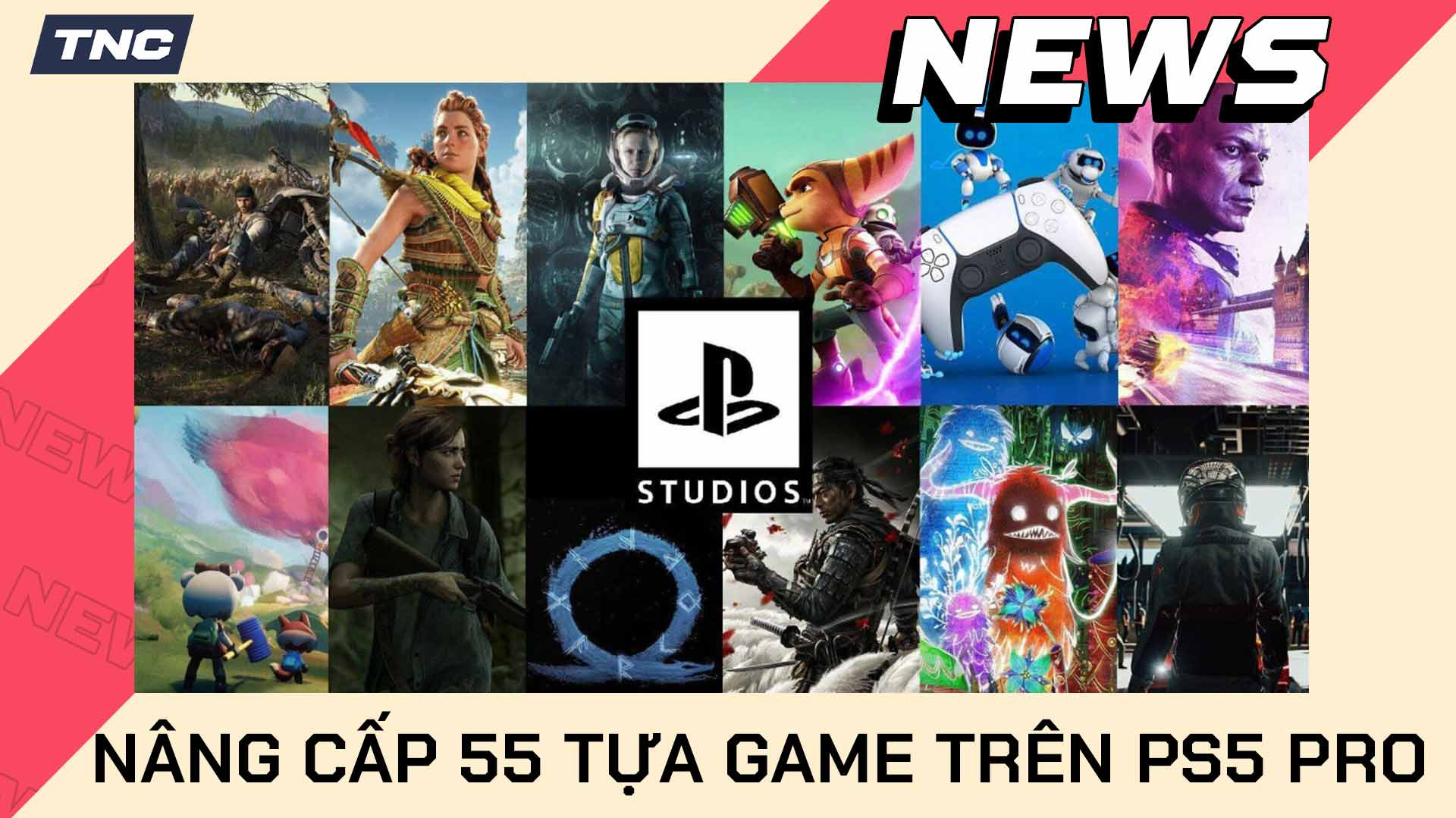 55 Tựa Game Được Nâng Cấp Trên PS5 Pro