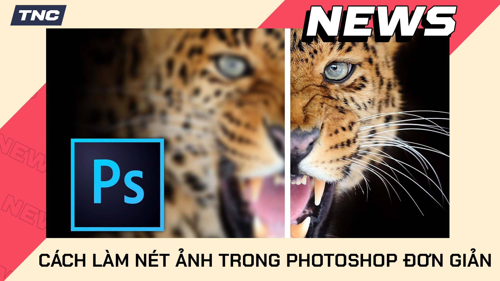 Cách Làm Nét Ảnh Trong Adobe Photoshop