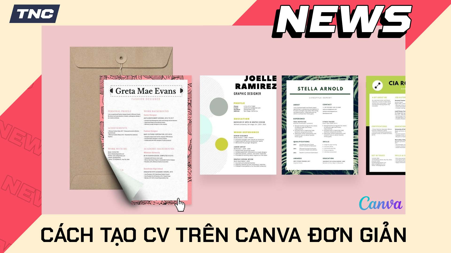 Hướng Dẫn Cách Tạo CV Trên Canva Đơn Giản Chi Tiết