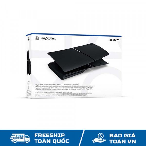 Ốp Bọc PS5 Slim Midnight Black - CFI-ZCS2G 01