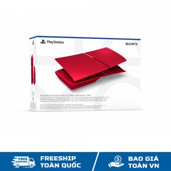Ốp Bọc PS5 Slim Volcanic Red - CFI-ZCS2G 07