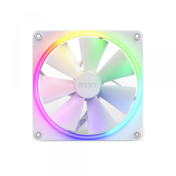 Quạt Tản Nhiệt NZXT F140RGB 140mm Single White (RF-R14SF-W1)