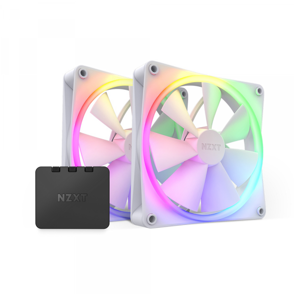 Quạt Tản Nhiệt NZXT F140RGB - Twin - White (RF-R14DF-W1)