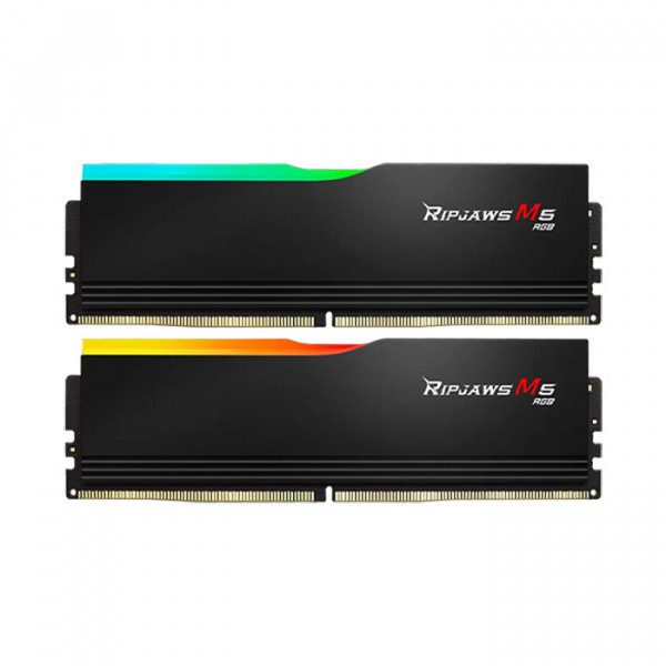 RAM G.Skill Ripjaws M5 RGB Black 32GB (16GBx2) DDR5 5200Mhz (F5-5200J4040A16GX2-RM5RK)