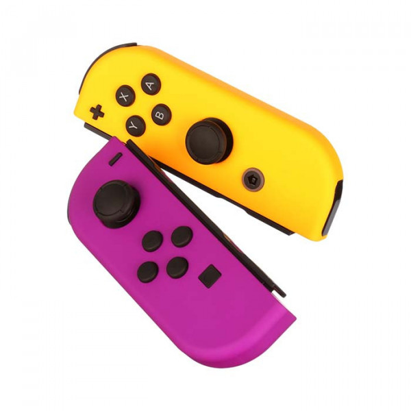 TNC Store Tay Cầm Chơi Game Nintendo Switch Joy con Neon Purple Orange