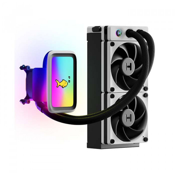 Bộ Tản Nhiệt HYTE THICC Q60 Liquid Cooler (Black/White) (FAN-HYTE-Q60-BW)