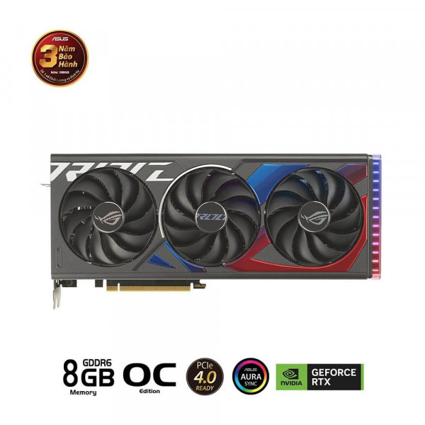 TNC Store Card Màn Hình Asus ROG Strix GeForce RTX 4060 Ti 8GB GDDR6 OC Edition 