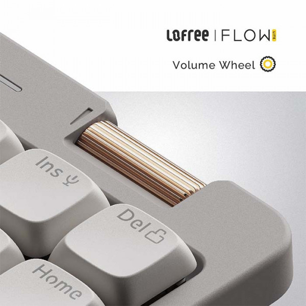 TNC Store Bàn Phím Cơ Lofree Flow Lite 84 Keys Màu Xám