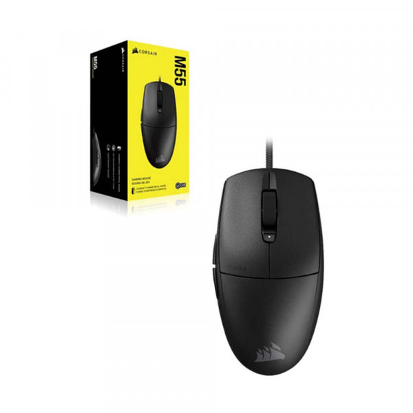 Chuột Gaming Có Dây Corsair M55 Black (CH-930F000-AP)