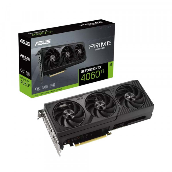 Card Màn Hình Asus PRIME GeForce RTX 4060 Ti 8GB GDDR6 OC Edition (PRIME-RTX4060TI-O8G)