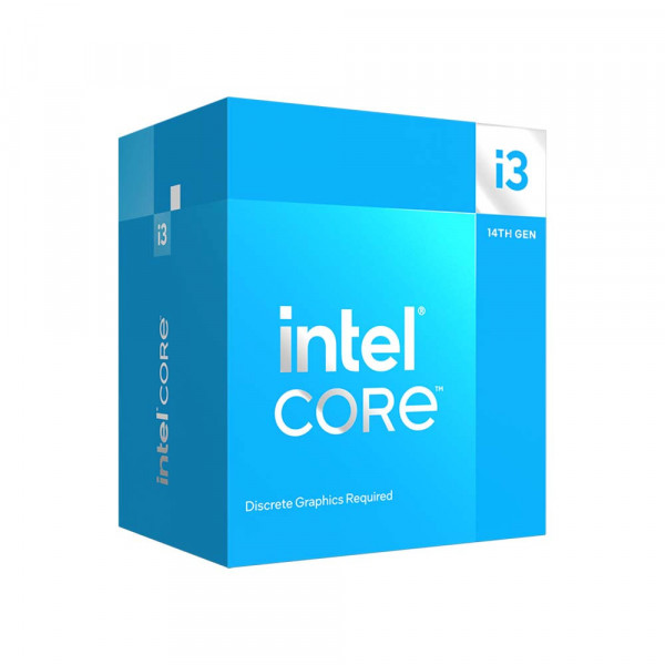 CPU Intel Core i3 14100F 4C/ 8T (3.5GHz Up to 4.7GHz, 12MB, LGA1700) - Chính Hãng