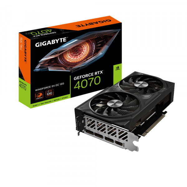 Card Màn Hình Gigabyte GeForce RTX 4070 WINDFORCE 2X OC 12G (GV-N4070WF2OC-12GD)