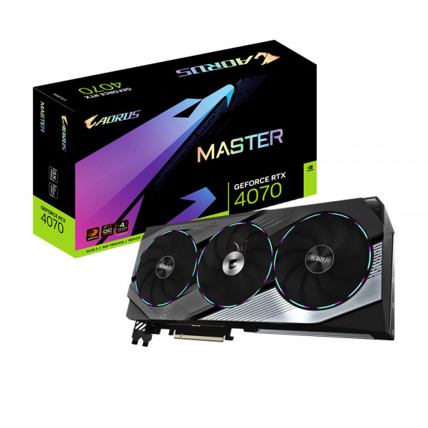 Card Màn Hình Gigabyte GeForce RTX 4070 Master 12GB (GV-N4070AORUS M-12GD)