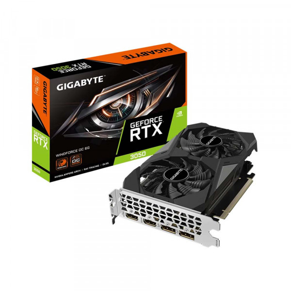 Card Màn Hình Gigabyte GeForce RTX 3050 WINDFORCE OC 6G (GV-N3050WF2OC-6GD)