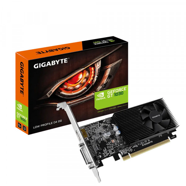 Card Màn Hình Gigabyte GeForce GT 1030 Low Profile D4 2G (GV-N1030D4-2GL)