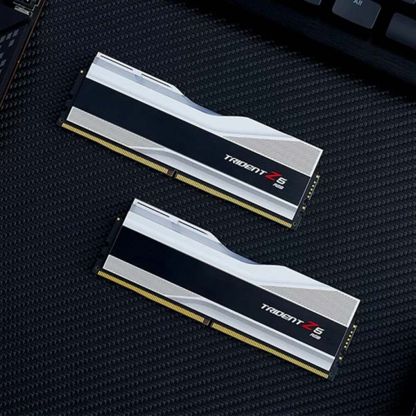 TNC Store Ram G.SKILL Trident Z5 RGB Silver 64GB 6000MHz DDR5 (F5 6000J3040G32GX2 TZ5RS)