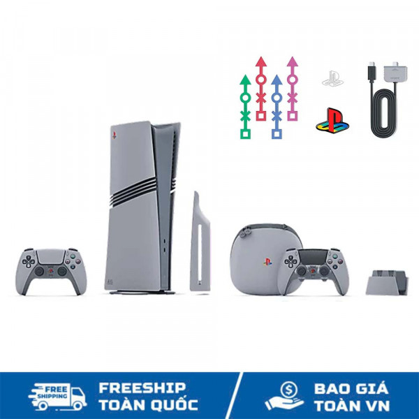 Bộ Máy Chơi Game PlayStation 5 Pro (PS5 Pro) 30th Anniversary Limited Edition - Nhập Khẩu