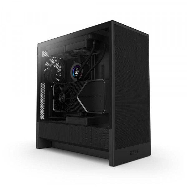 Vỏ Case NZXT H5 FLOW (2024) All Black (CC-H52FB-01)