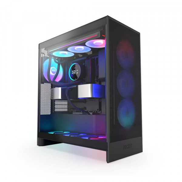 TNC Store Bộ Tản Nhiệt Nước NZXT KRAKEN ELITE 360 RGB V2 Black 360mm