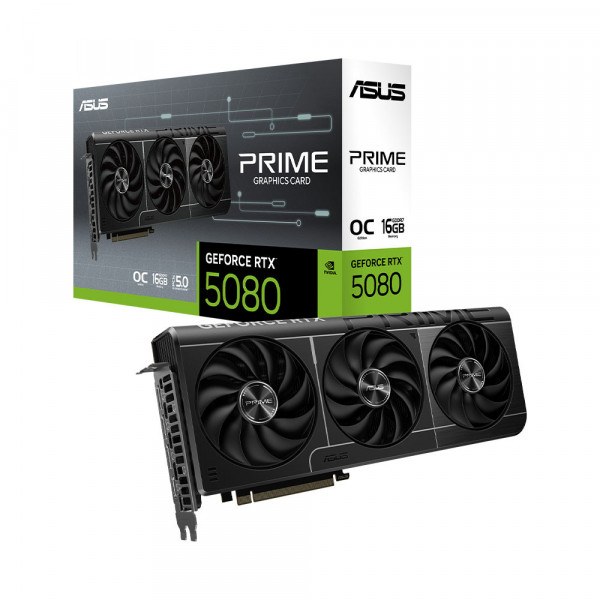 Card Màn Hình Asus Prime GeForce RTX 5080 16GB GDDR7 OC Edition