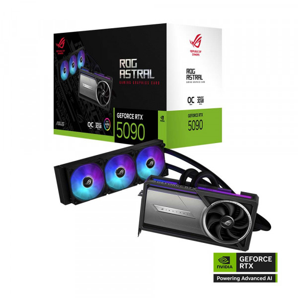 Card Màn Hình Asus ROG Astral LC GeForce RTX 5090 32GB GDDR7 OC Edition (ROG-ASTRAL-LC-RTX5090-O32G-GAMING)