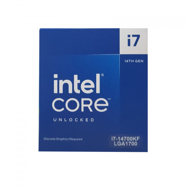 Cpu Intel Core I7-14700KF (Up To 5.6Ghz, 20 Nhân 28 Luồng, 33MB Cache) - Hàng Tray