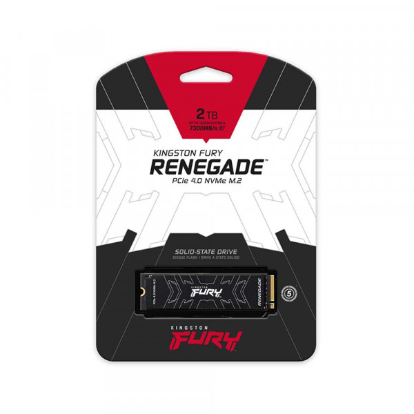 Ổ Cứng SSD Kingston Fury Renegade 2TB NVMe M.2 2280 PCIe Gen 4x4 (SFYRD/2000G)