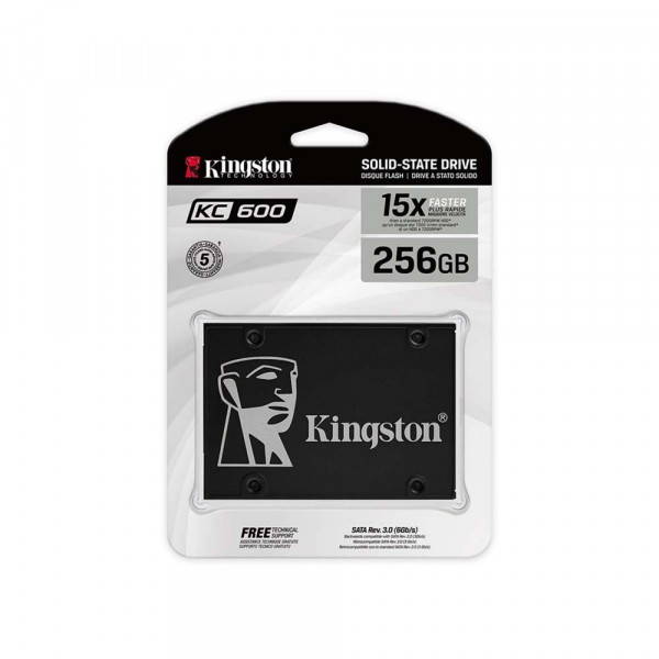 Ổ Cứng SSD Kingston KC600 256GB Sata 3 2.5 Inch (SKC600/256G)