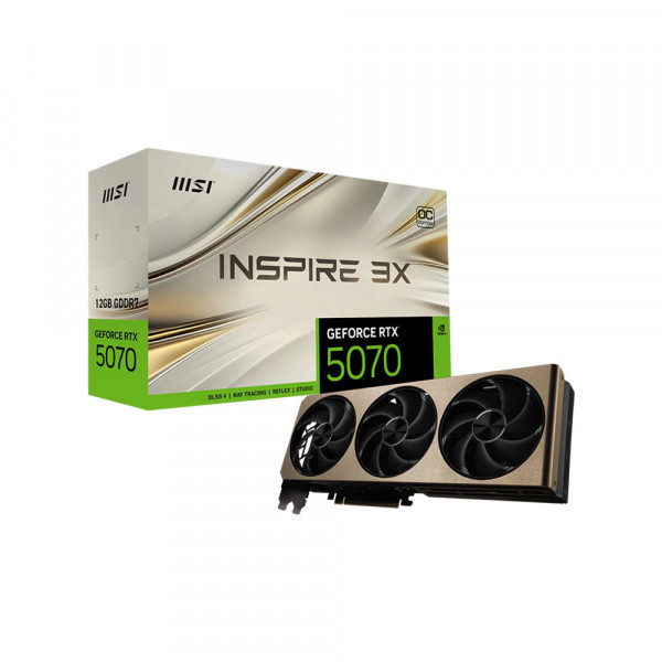 Card Màn Hình MSI GeForce RTX 5070 12G INSPIRE 3X OC