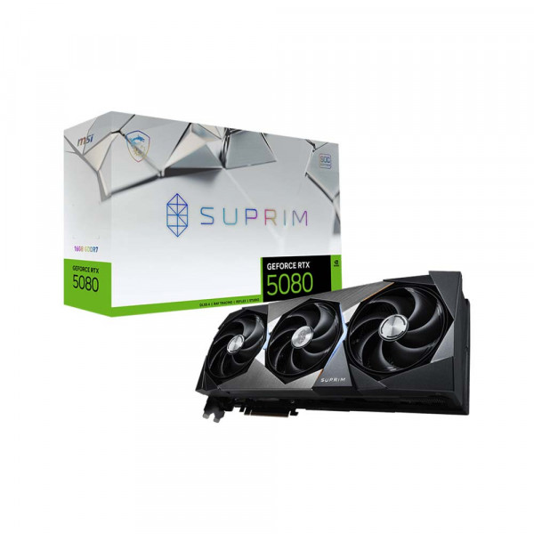 Card Màn Hình MSI GeForce RTX 5080 16G SUPRIM SOC