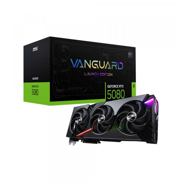 Card Màn Hình MSI GeForce RTX 5080 16G VANGUARD SOC LAUNCH EDITION