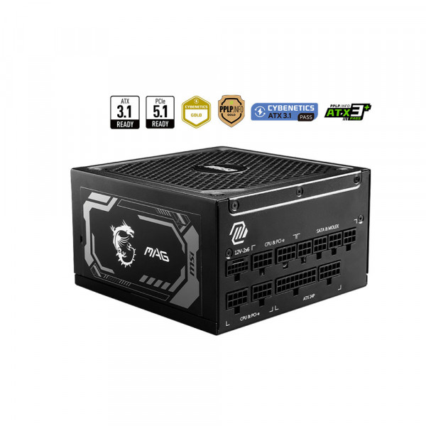 Nguồn MSI MPG A1000GL PCIE5 1000W (80 Plus Gold/ ATX 3.0)