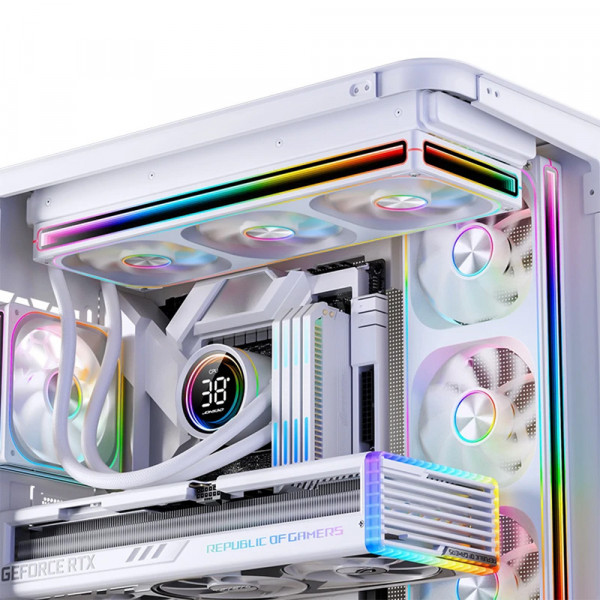TNC Store Quạt Tản Nhiệt Jonsbo ZA-360WR ARGB 3in1 Reverse White