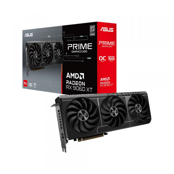TNC Store Card Màn Hình ASUS Prime Radeon RX 9060 XT 16GB GDDR6 OC Edition