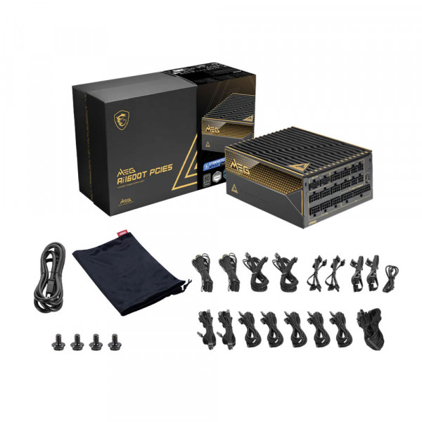 TNC Store Nguồn Máy Tính MSI MEG Ai1600T PCIE5