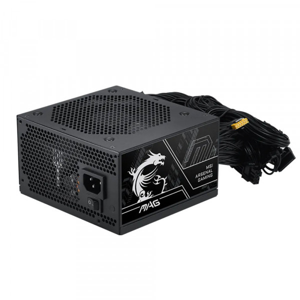 TNC Store Nguồn Máy Tính MSI MAG A750BN PCIE5 III 750W 80 Plus Bronze