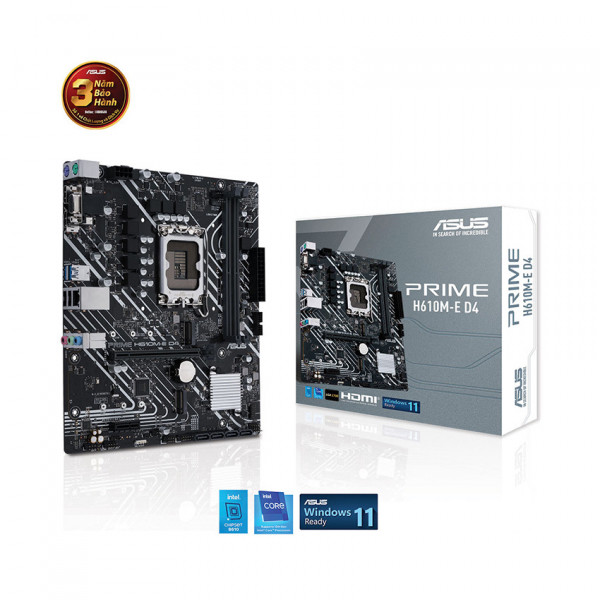 Bo Mạch Chủ Asus PRIME H610M-E D4