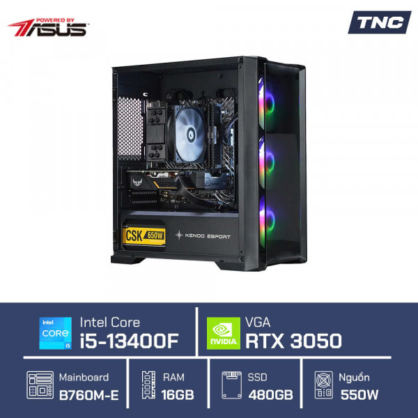 PC Gaming - Glacier I3050 - 01BL