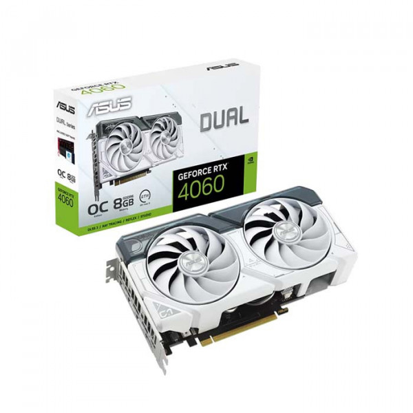 Card Màn Hình ASUS DUAL RTX4060 O8G WHITE