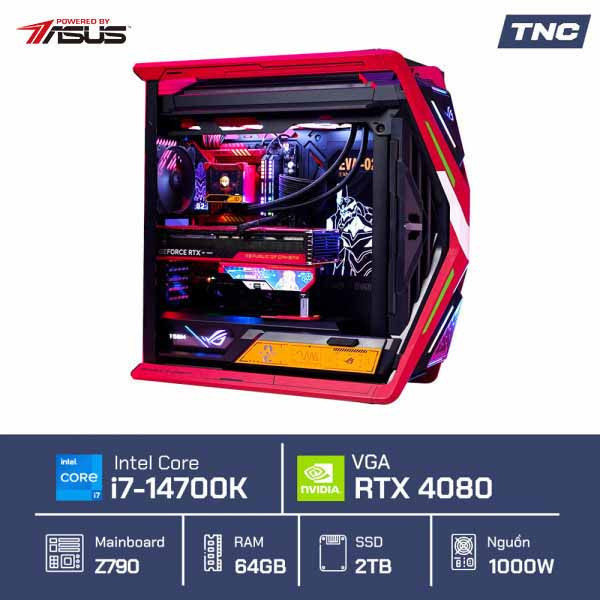 PC Gaming - Sentinal I4080 Eva 02 Limited Edition