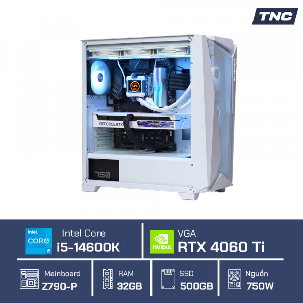 PC Gaming - Sniper I4060ti - WH - 01