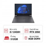 Laptop HP VICTUS 15-fa1155TX 952R1PA Core i5-12450H/ 8GB/ 512GB/ RTX 2050 4GB/ 15.6 inch FHD 144Hz/ Win 11/ Đen