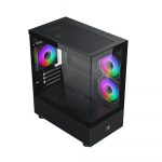 Vỏ Case Xigmatek Alphard M 3GF (EN44090) - Gaming M-ATX, Kèm 03 Fan Xigmatek G20F